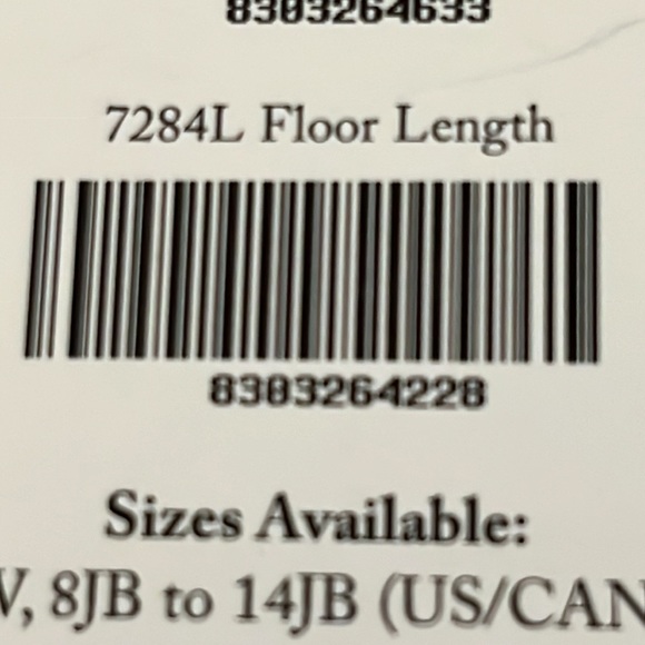 NWT Alfred Angelo GOWN 7284L FIRST BLUSH PINK & BLACK Size 10 Bridesmaid - Picture 7 of 11